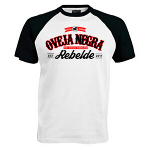 Camiseta Baseball Oveja Negra Rebelde — EST 2017