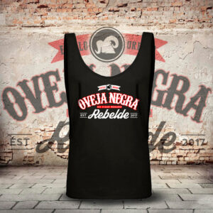Camiseta Tirantes Abertura Lateral Oveja Negra Rebelde — EST 2017