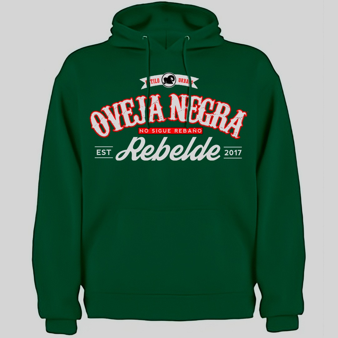 Sudadera Canguro Oveja Negra Rebelde — EST 2017 - Imagen 5
