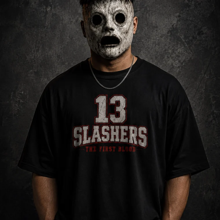 13 Slashers FIRST BLOOD | Camiseta manga corta hombre