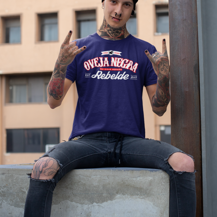 Camiseta Oveja Negra Rebelde EST 2017 – Edición DOGO Hombre