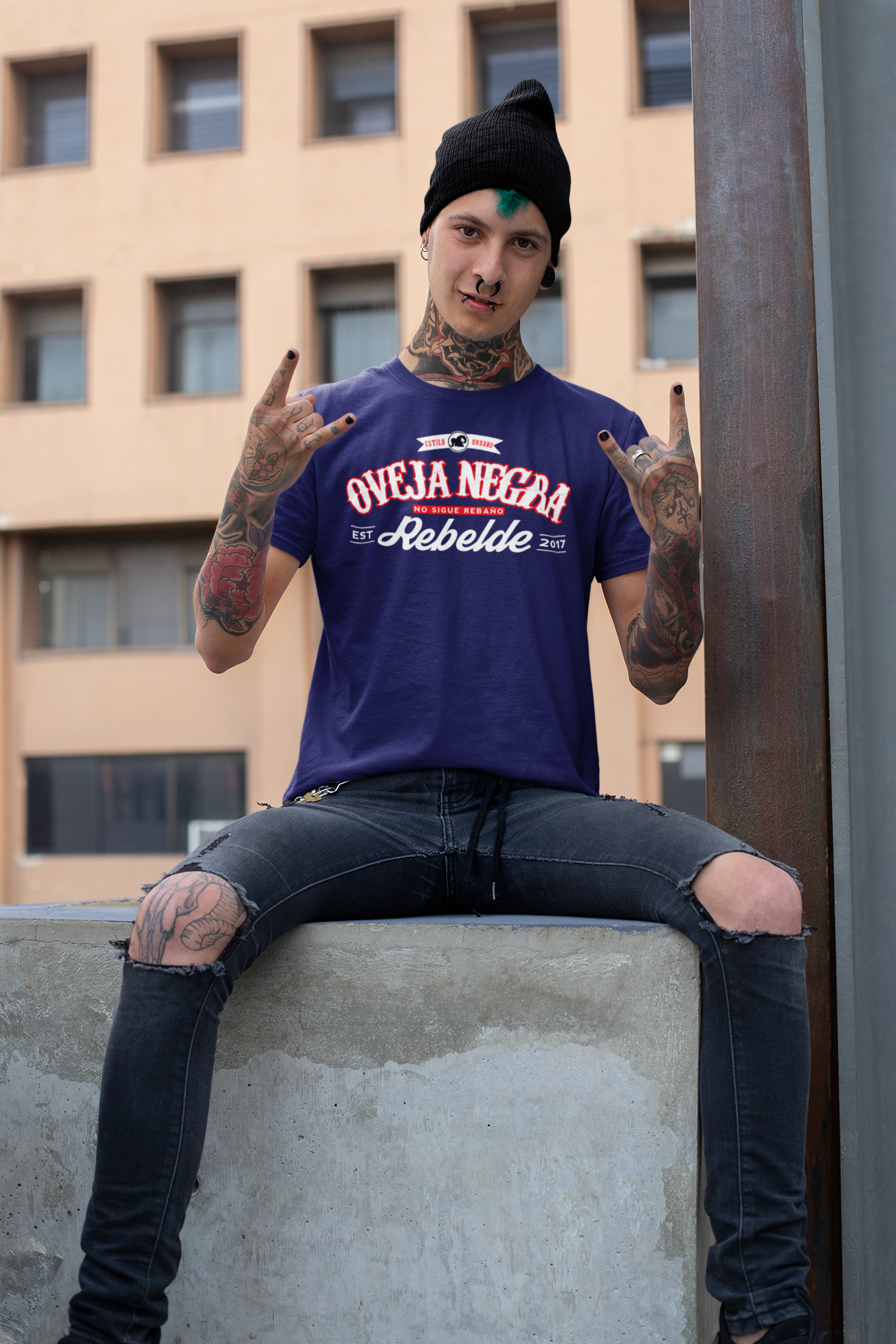 Camiseta Oveja Negra Rebelde EST 2017 – Edición DOGO Hombre