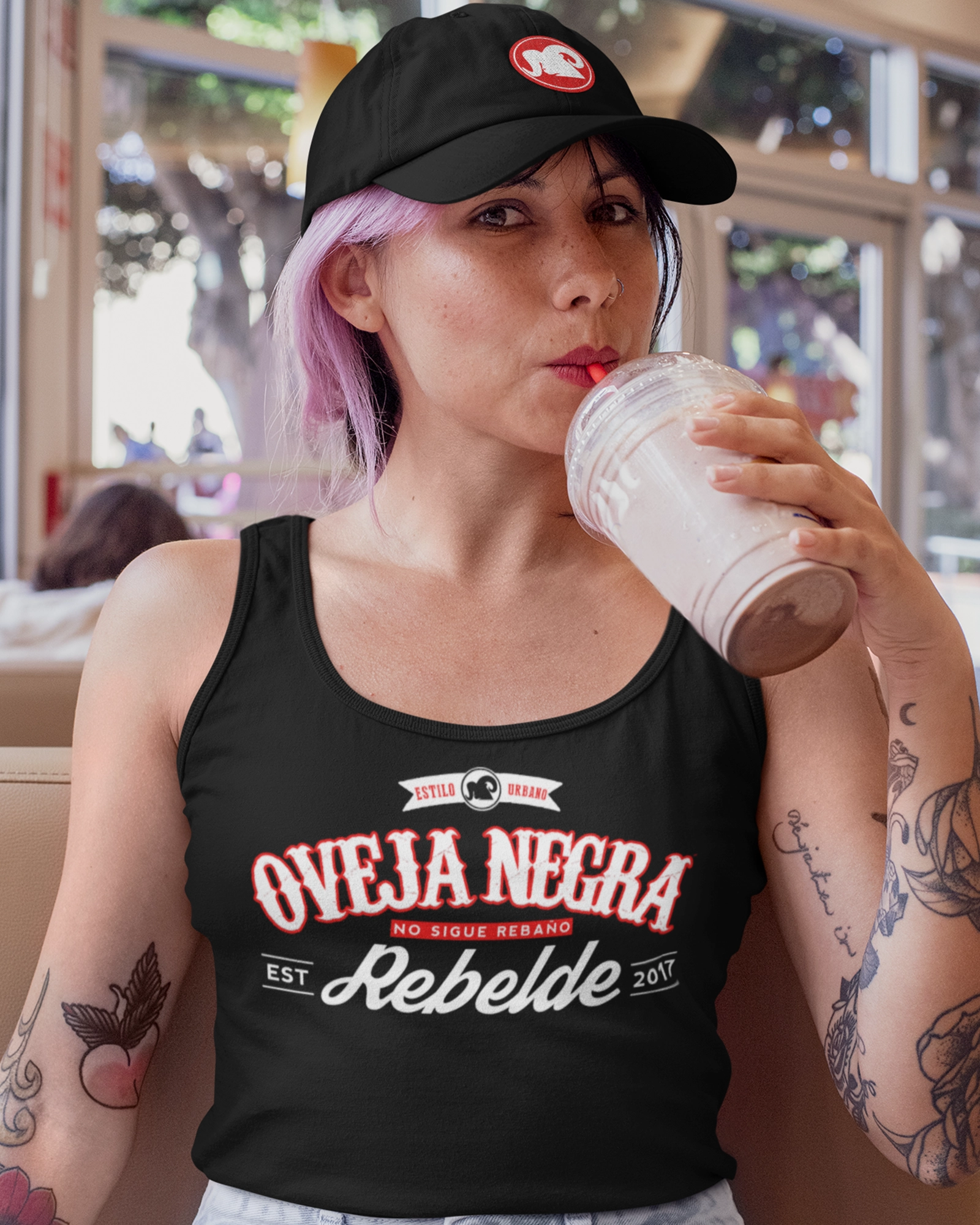 Oveja Negra Rebelde EST2017 | Camiseta Brenda mujer