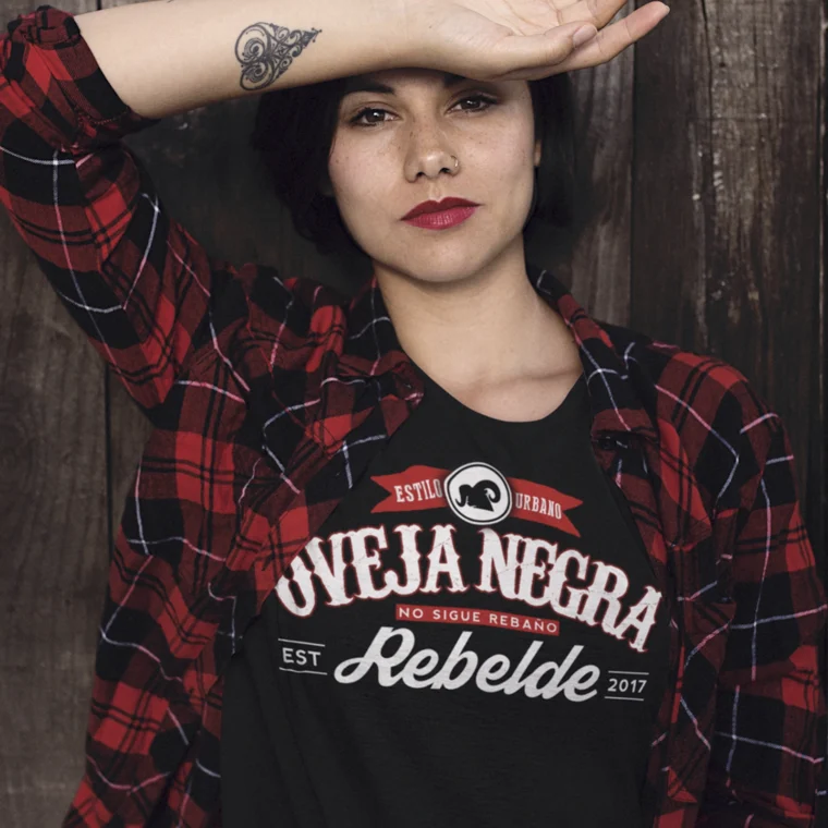 Oveja Negra Rebelde EST2017 | Camiseta Jamaica mujer