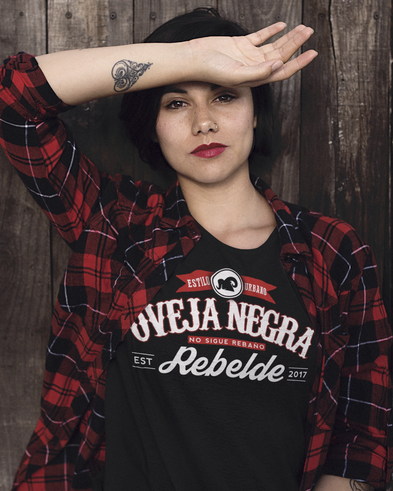 Oveja Negra Rebelde EST2017 | Camiseta Jamaica mujer