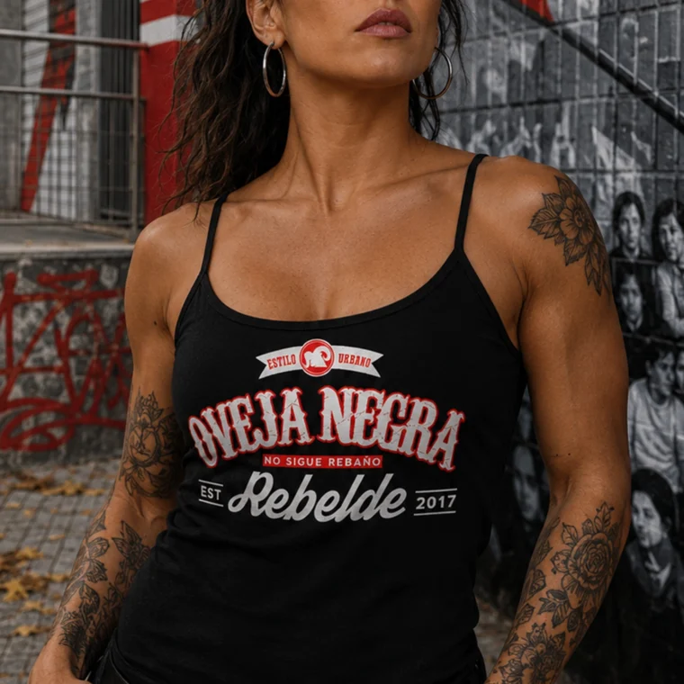 Oveja Negra Rebelde EST2017 | Camiseta Kariban K397 mujer