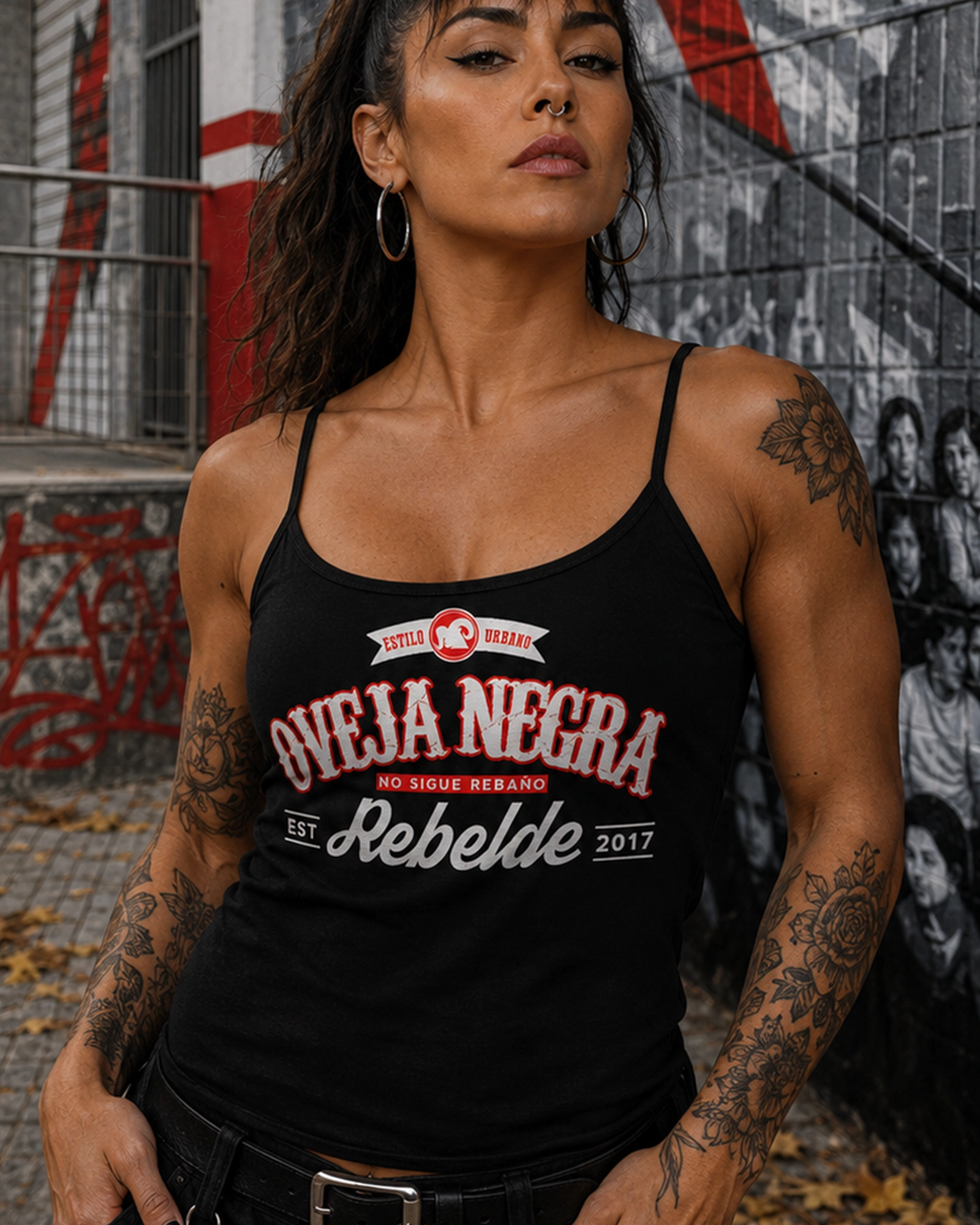 Oveja Negra Rebelde EST2017 | Camiseta Kariban K397 mujer