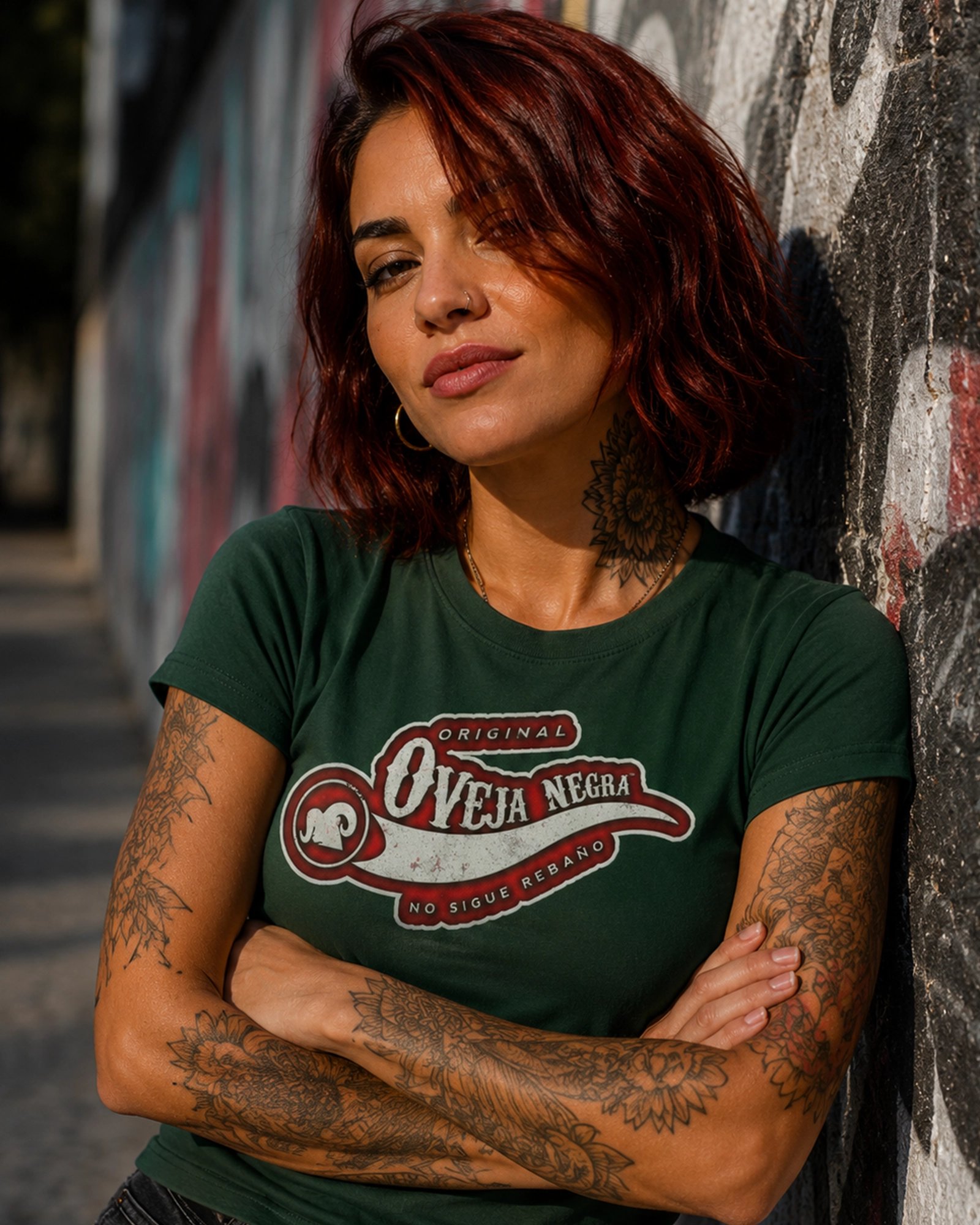 Oveja Negra Rebelde HIPHOP STYLE | Camiseta Jamaica mujer