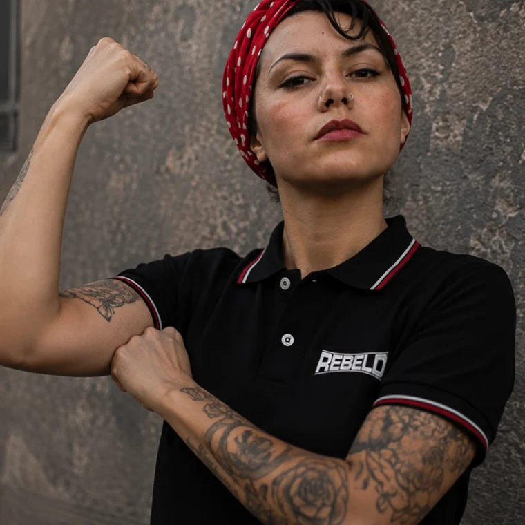 Rebeld ORIGINAL | Polo Piqué K251 mujer