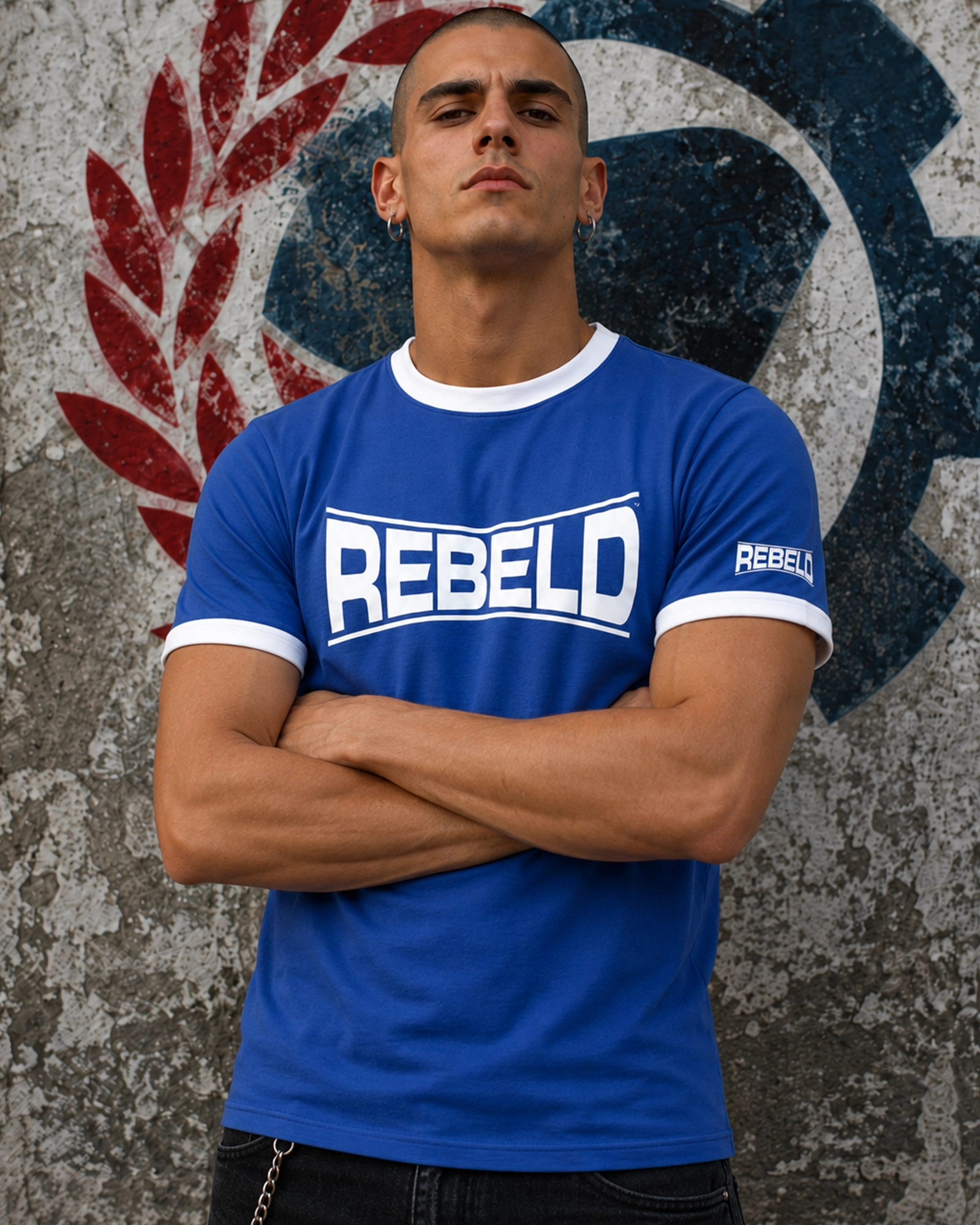 Rebeld ORIGINAL | Camiseta Ringer hombre