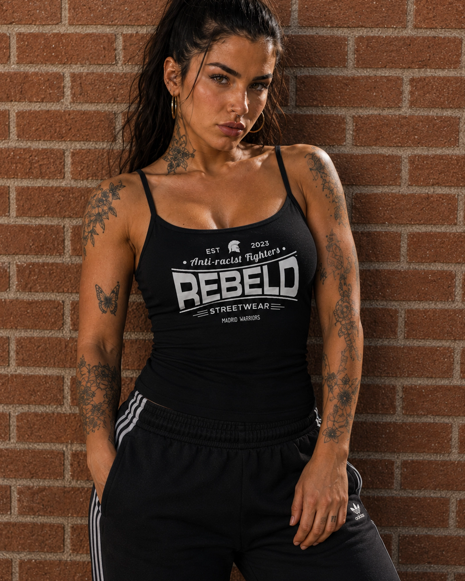Rebeld SPARTAN | Camiseta Kariban K397 mujer