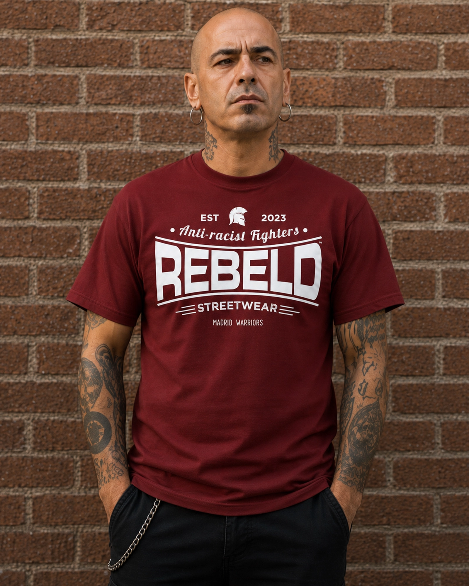 Rebeld SPARTAN | Camiseta manga corta hombre