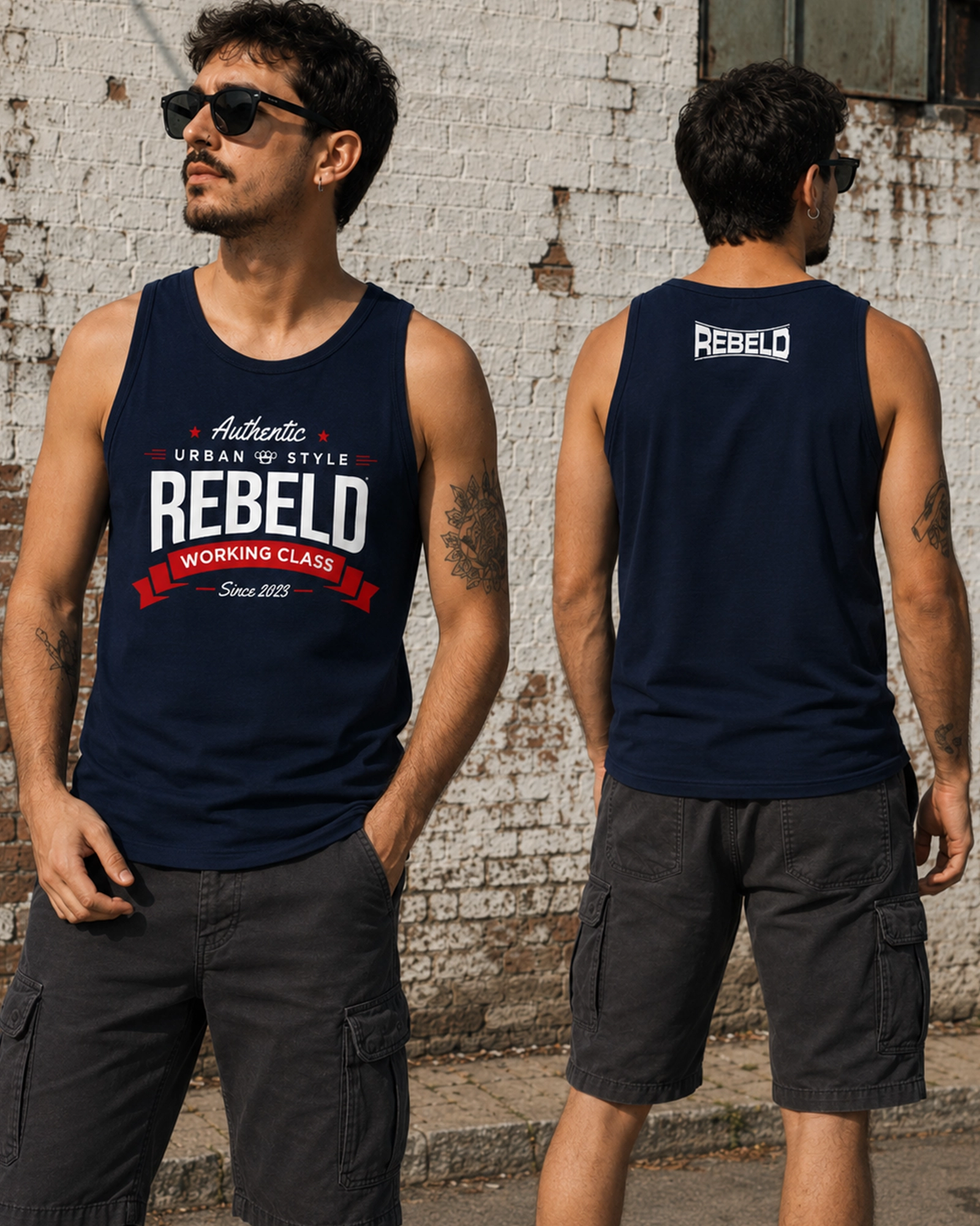 Rebeld WORKING CLASS | Camiseta Texas hombre