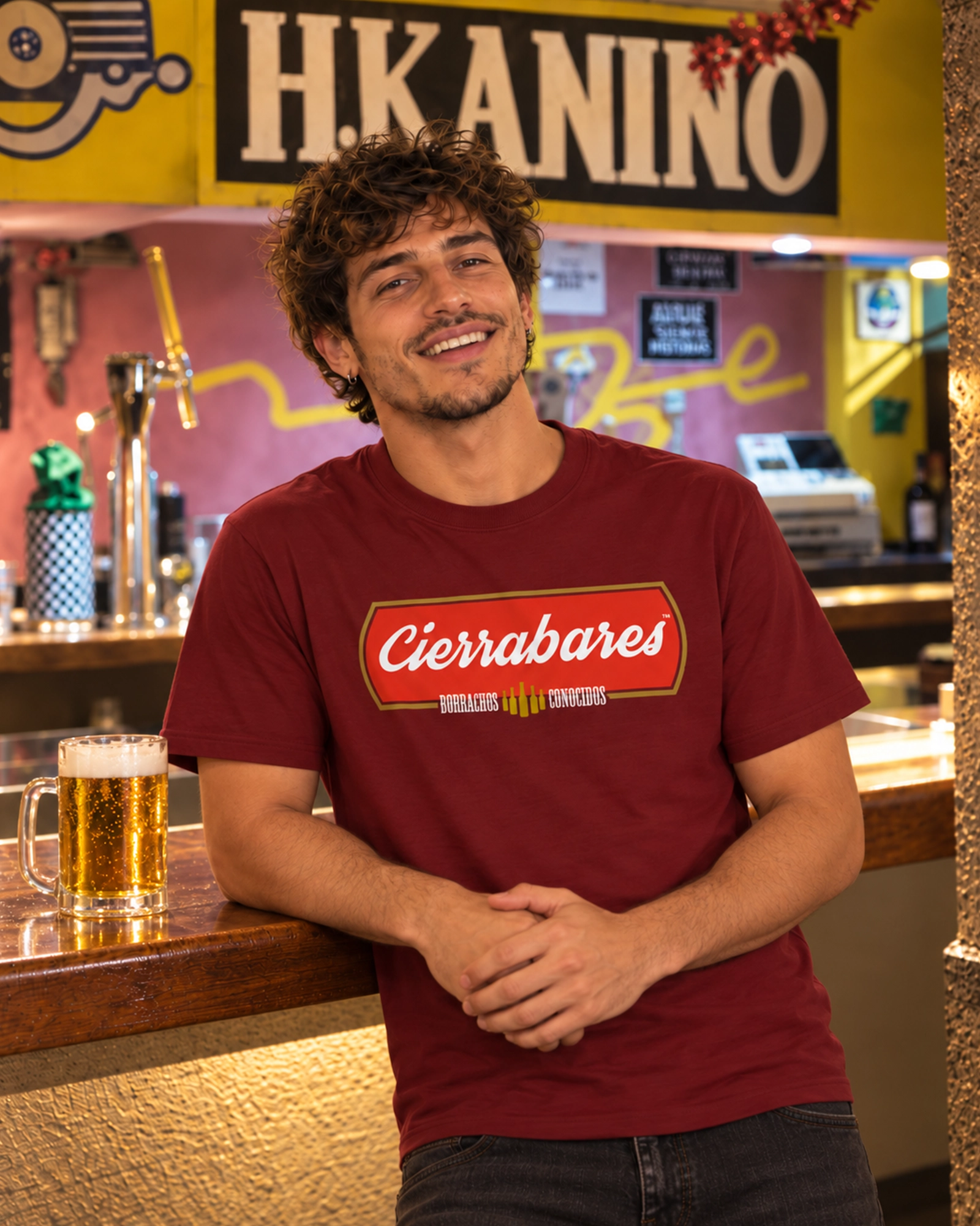 CIERRABARES MAHOU | Camiseta DOGO Premium hombre - Imagen 4