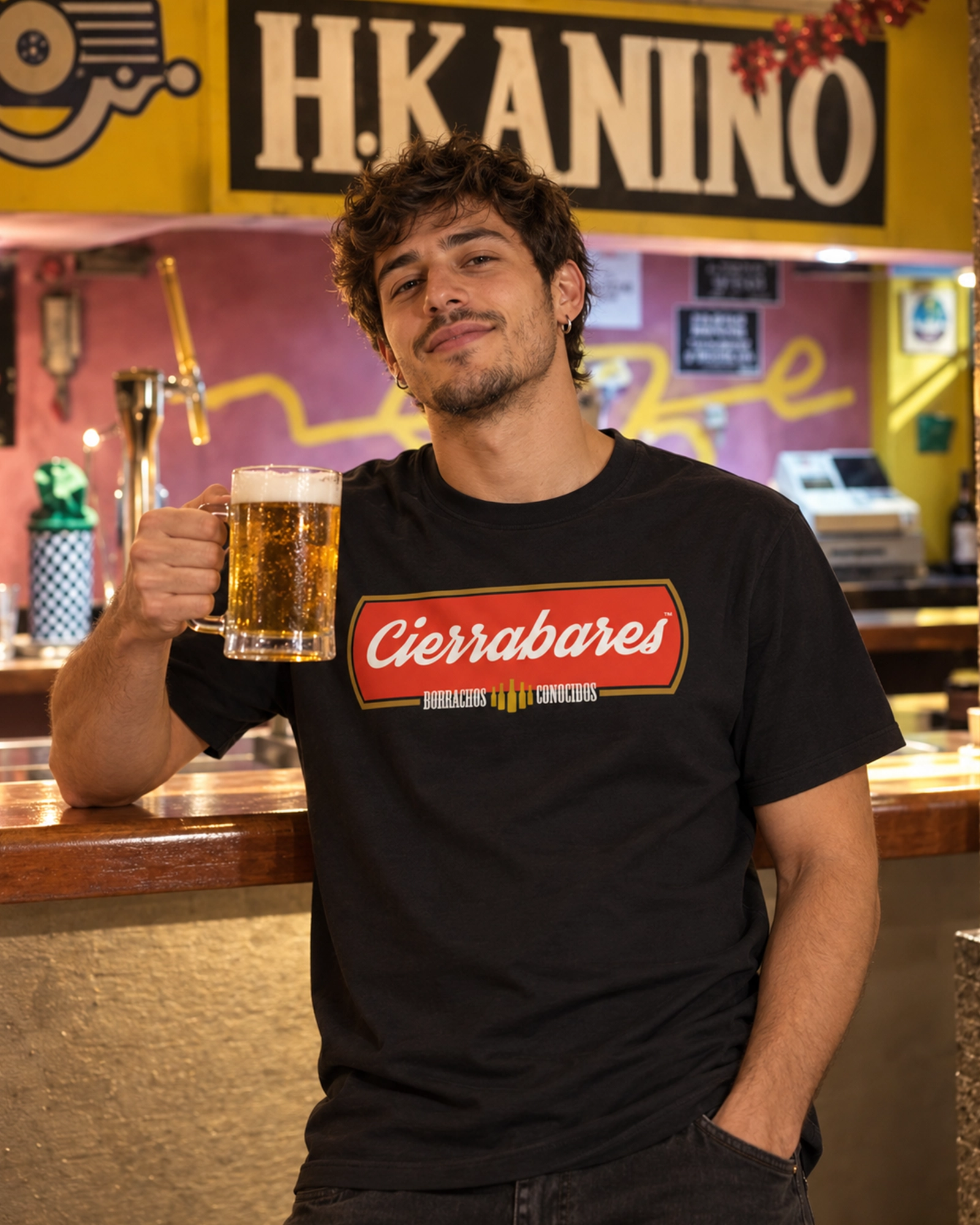 CIERRABARES MAHOU | Camiseta DOGO Premium hombre - Imagen 5