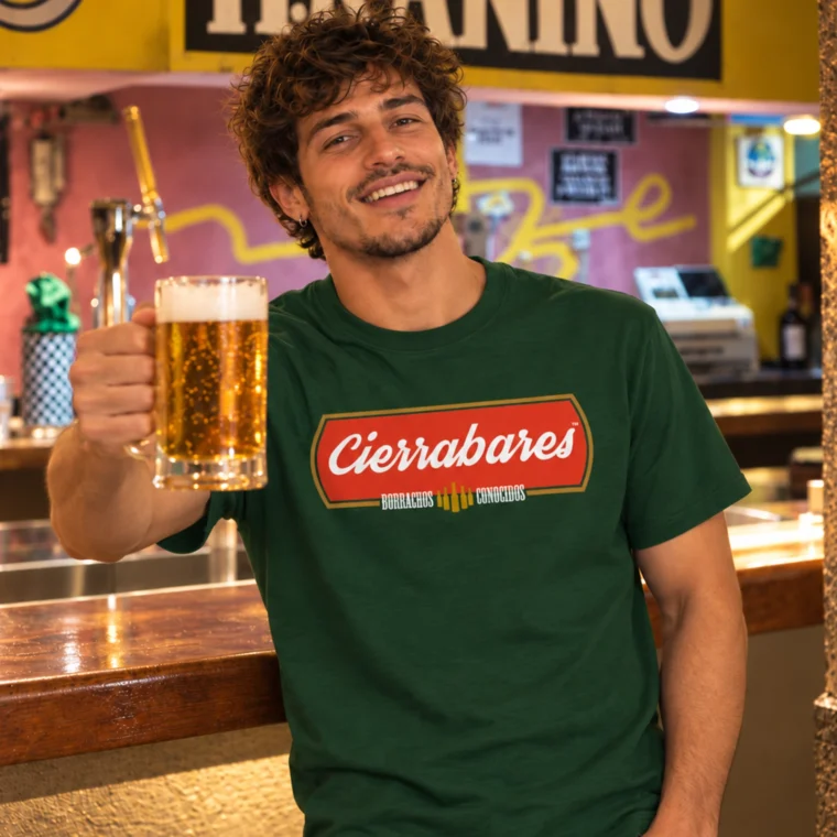 CIERRABARES MAHOU | Camiseta DOGO Premium hombre