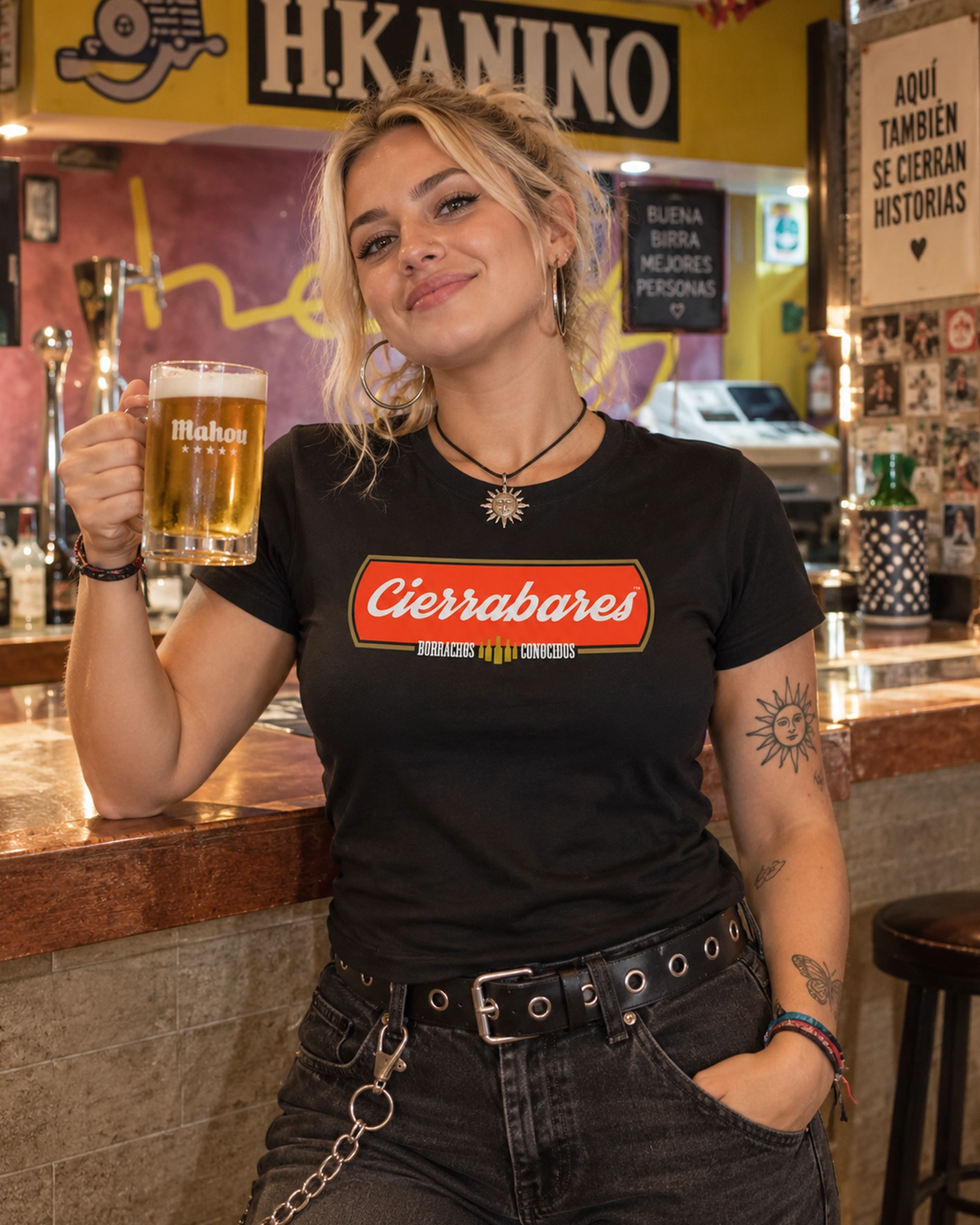 CIERRABARES MAHOU | Camiseta Jamaica mujer