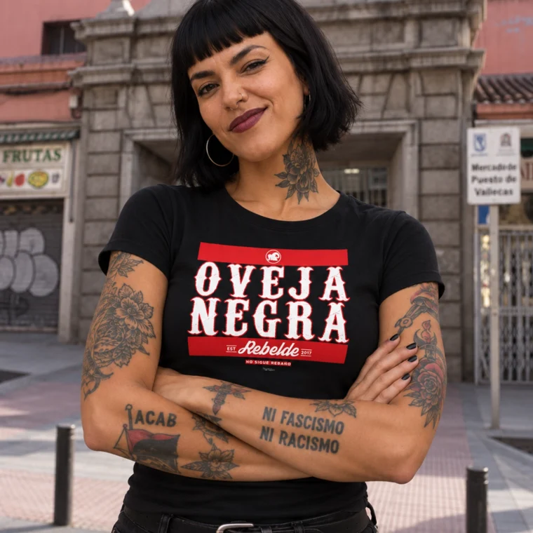 Oveja Negra Rebelde URBAN | Camiseta Jamaica mujer