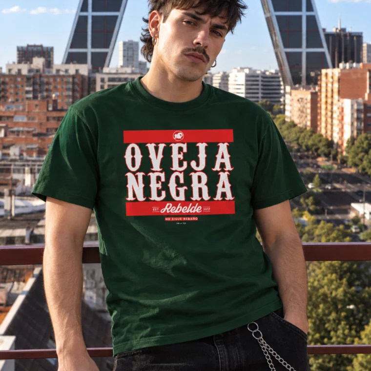Oveja Negra Rebelde URBAN | Camiseta DOGO Premium hombre