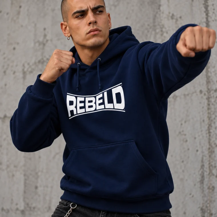 Rebeld ORIGINAL | Sudadera Capucha SU1087 hombre